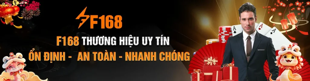 F168 com thương hiệu uy tín cá cược đỉnh cao